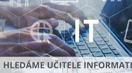 Hledáme vyučujícího informatiky
