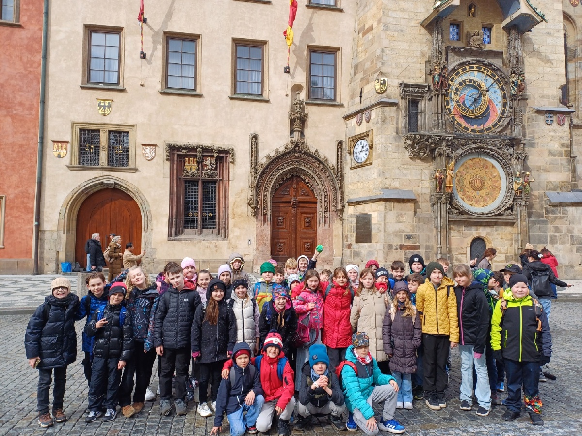 Akční Vyšehrad – výprava čtvrťáků z áčka a déčka do historie