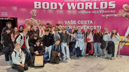 Osmáci na výstavě BODY WORLDS: Cesta pod kůži (doslova)
