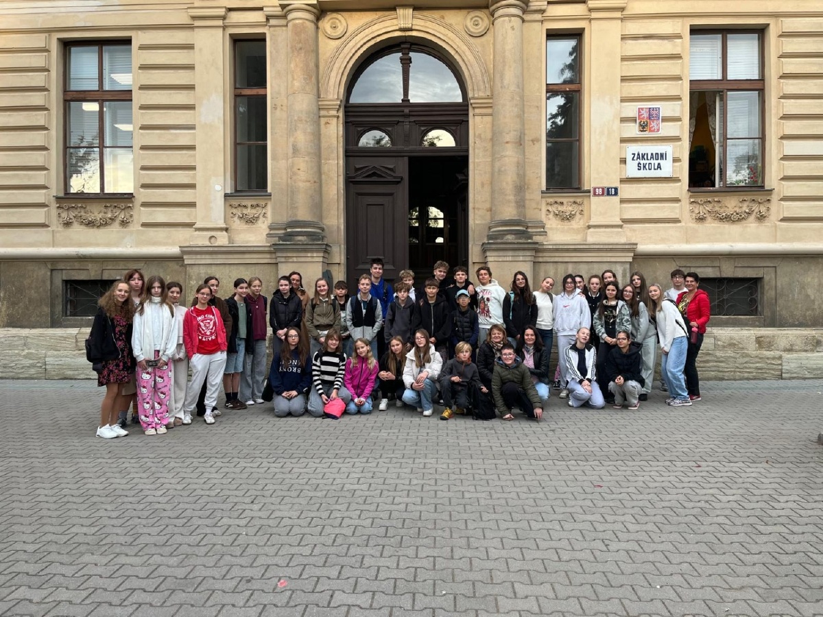 Maďarští studenti opět u nás - angličtina v praxi